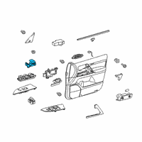 OEM Toyota 4Runner Window Switch Diagram - 84810-30220
