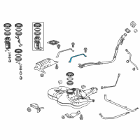 OEM 2019 Honda HR-V Band, Passenger Side Diagram - 17522-T7W-A00