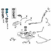 OEM 2020 Honda HR-V Meter Set Diagram - 17047-T7W-A00