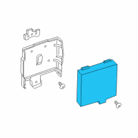 OEM Ford Blind Spot Radar Diagram - HC3Z-14C689-D