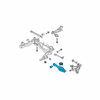 OEM 2008 Kia Rondo Arm Complete-Rear Suspension Diagram - 552101D100