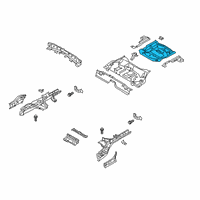 OEM 2020 Ford Escape EXTENSION - REAR FLOOR PAN - S Diagram - LX6Z-7847122-A