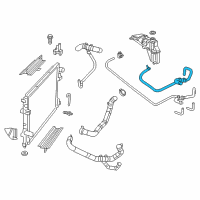 OEM 2007 Dodge Magnum Hose-Heater Return Diagram - 55038133AC