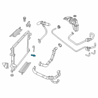 OEM Chrysler Radiator Drain Plug Diagram - 4644269