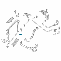 OEM Dodge Radiator Drain Plug Diagram - 4644269