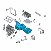OEM 2021 Lincoln Aviator Evaporator Case Diagram - L1MZ-19930-A