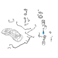 OEM 2010 Hyundai Genesis Coupe Pump-Fuel Diagram - 31111-2J500