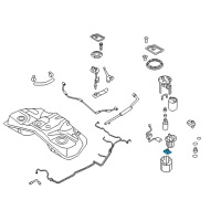 OEM 2013 Hyundai Genesis Coupe Pump Filter Diagram - 31090-2M000