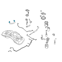 OEM 2006 Kia Spectra5 Clip-Hose Diagram - 1472019006B