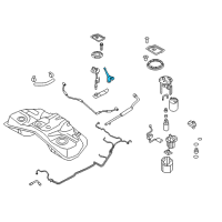 OEM 2010 Hyundai Genesis Coupe Plate Sender Assembly Diagram - 94460-2M050