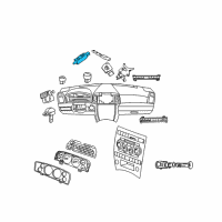 OEM 2005 Jeep Grand Cherokee Module-Control Module Diagram - 5026185AF