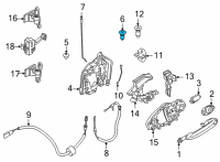 OEM 2021 BMW 840i xDrive Gran Coupe Countersunk Head Screw Diagram - 07-14-9-476-994