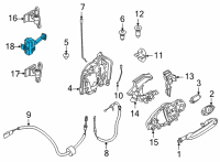 OEM 2021 BMW M440i xDrive DOOR BRAKE Diagram - 51-00-7-482-127