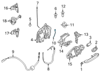 OEM 2021 BMW M440i xDrive LOCKING ROD Diagram - 51-21-7-955-212