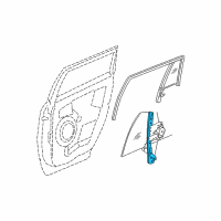 OEM Chrysler Pacifica Window Regulator Diagram - 5020790AA