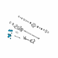 OEM 2011 Chevrolet Corvette Motor Diagram - 26098444