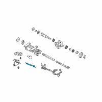 OEM 2009 Chevrolet Corvette Cable Asm, Steering Column Telescope Actuator Diagram - 26089896