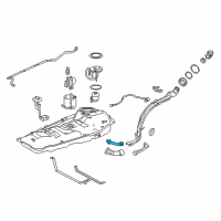 OEM 2015 Lexus NX300h Hose, Fuel Tank To Filler Pipe Diagram - 77213-42120