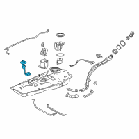 OEM 2017 Toyota RAV4 Fuel Gauge Sending Unit Diagram - 83320-49255