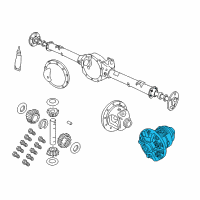 OEM Dodge D150 DIFFERNTL-Differential Diagram - 4384222