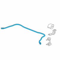 OEM 2006 Honda Civic Spring, Front Stabilizer Diagram - 51300-SVA-A02