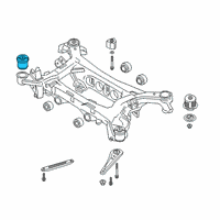 OEM Kia BUSHING-CROSSMEMBER Diagram - 55418J6000