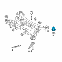 OEM Kia BUSHING-CROSSMEMBER Diagram - 55428J6050