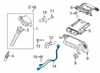 OEM 2021 Ford F-150 SENSOR - ENGINE KNOCK Diagram - ML3Z-12A699-B