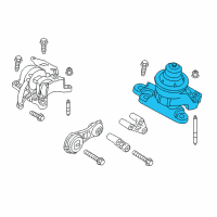 OEM 2011 Ford Explorer Front Mount Diagram - GB5Z-6038-A