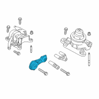 OEM 2019 Ford Explorer Torque Arm Diagram - FB5Z-6068-D
