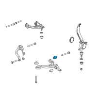 OEM 2008 Honda Accord Bush, Front Arm (Lower) Diagram - 51393-TE1-A01