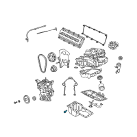 OEM Ram 1500 Classic Screw-Oil Drain Diagram - 6506100AA