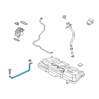 OEM 2020 BMW X1 Tension Strap Diagram - 16-11-7-300-514