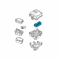 OEM Hyundai Santa Fe Pcb Block Assembly Diagram - 91959-S1000