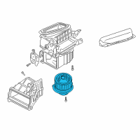 OEM 2002 Chrysler Sebring Fan-Blower Diagram - MR500469