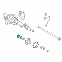 OEM 2018 Ford F-350 Super Duty Axle Seals Diagram - HC3Z-1S175-B