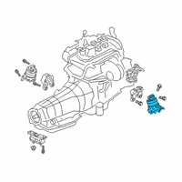 OEM 2021 GMC Sierra 1500 Front Mount Diagram - 84631640