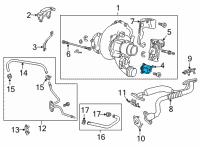 OEM 2020 Cadillac CT4 By-Pass Control Valve Diagram - 12679068
