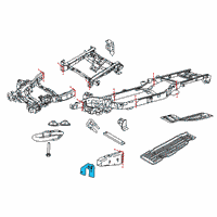 OEM 2020 Ford F-150 Front Bracket Diagram - FL3Z-17N775-C