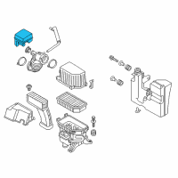 OEM 2012 Kia Soul RESONATOR Diagram - 281912K600