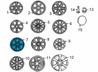 OEM Jeep Grand Wagoneer ALUMINUM Diagram - 4755413AA