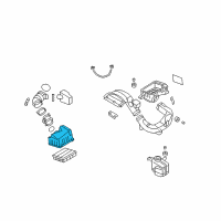 OEM 2007 Hyundai Sonata Cover-Air Cleaner Diagram - 28111-3K200