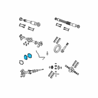 OEM 2021 Jeep Wrangler Cover-Differential Diagram - 68393788AA