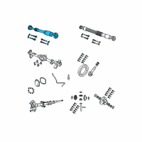 OEM 2022 Jeep Wrangler Shaft-Drive Diagram - 68272535AE