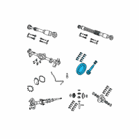 OEM Jeep Wrangler RING AND PINION Diagram - 68404139AB