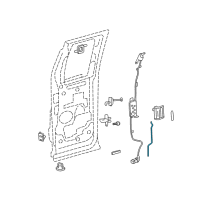 OEM 2005 Ford F-150 Control Rod Diagram - 4L3Z-1826642-AA