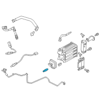 OEM Ford Vent Control Solenoid Diagram - 9U5Z-9F945-F