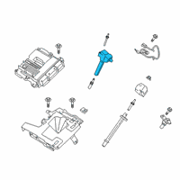 OEM 2021 Lincoln Nautilus Ignition Coil Diagram - KT4Z-12029-A