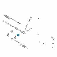 OEM Kia Rubber-Mounting, Tube Diagram - 0K30A32123