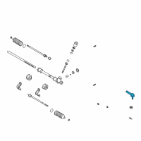 OEM 2001 Kia Rio Joint-Ball Outer Diagram - MDX5032280